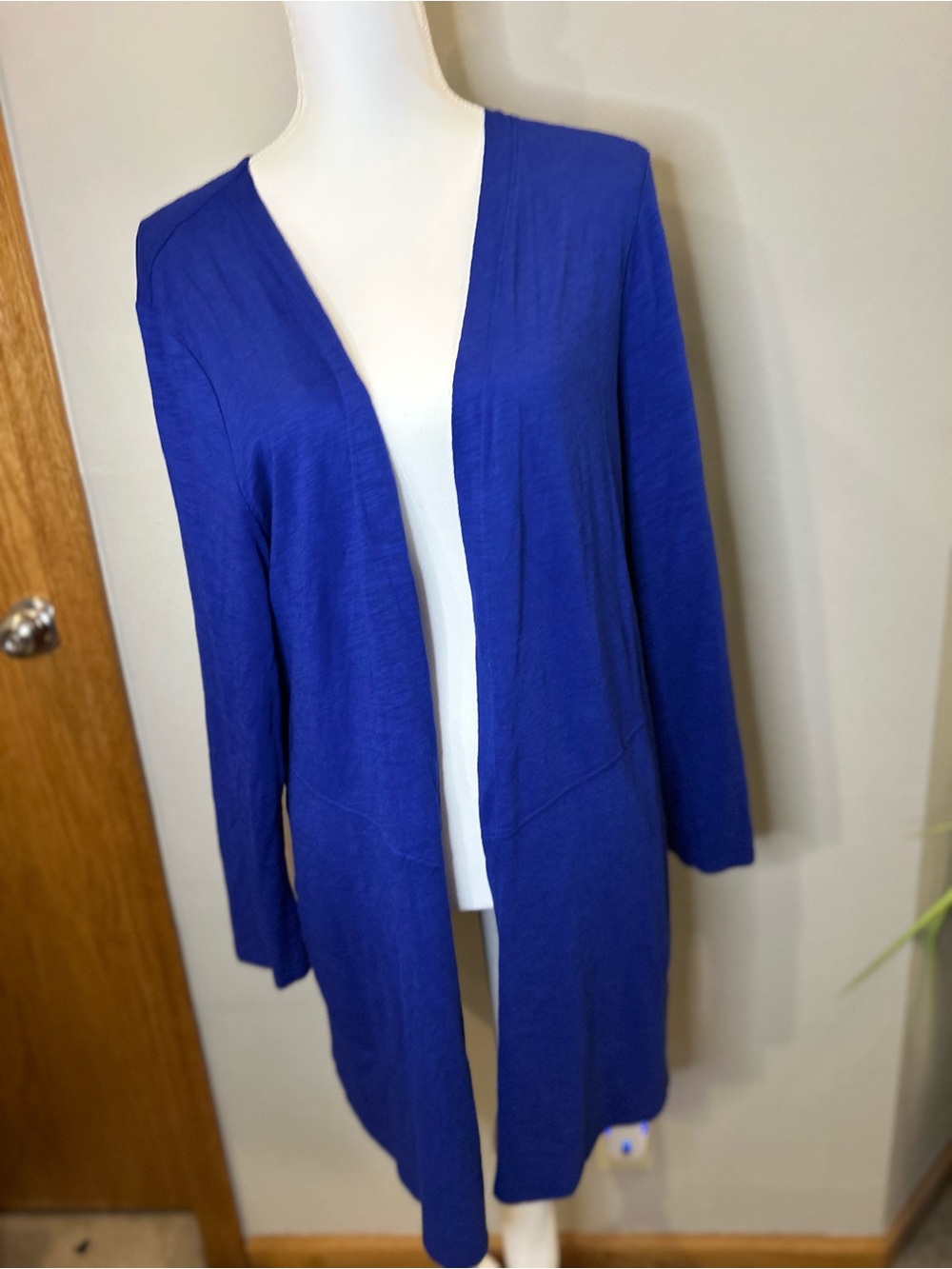 Chico’s Ultimate Tee Blue Tank & Open Front Cardigan Set Size 3 XL Cotton Modal - Picture 8 of 10